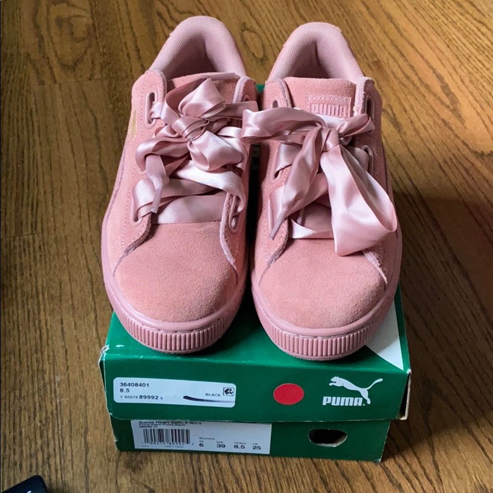 Puma suede sneakers